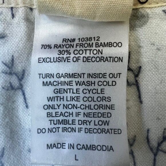 Munki Munki Bamboo Cotton Polar Bear Blue Womens Pajamas Soft Colorful Pattern - Picture 8 of 8